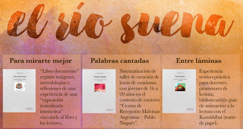 Colección libros "El Río Suena", sobre Arte e Intervención Social